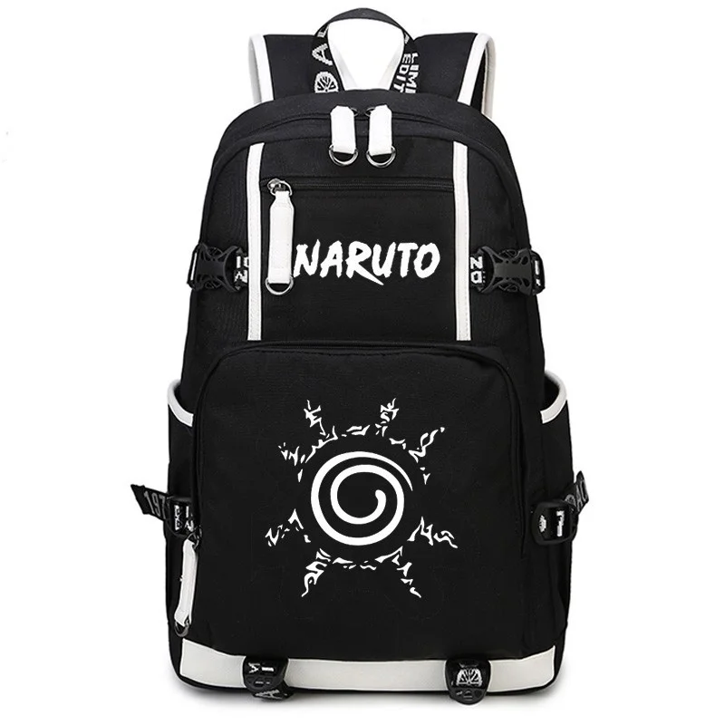 Наруто рюкзак для учеников, мальчиков и девочек рюкзак Uzumaki Naruto Модный Повседневное Высокое качество дорожные сумки ежедневно распылитель ранцевого типа для с