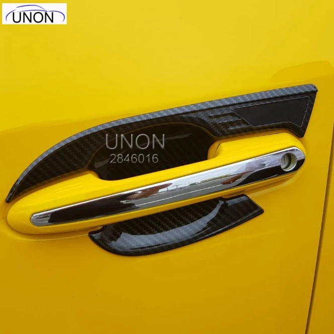 

For Toyota RAV4 2019 2020 4Pcs/Set ABS Chrome Outer Door Bowl And Handle Protective Sticker