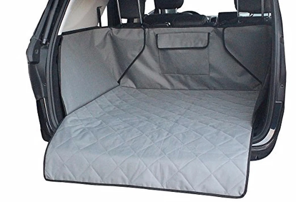 132*102*44cm Pads For The Trunk Of A Pet Car Antiskid And Waterproof Pet Car Mats Dog Is Out On