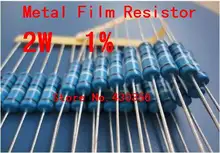 20pcs 2W Metal Film Resistor 1 2W 6 8K ohm 6K8 Free Shipping