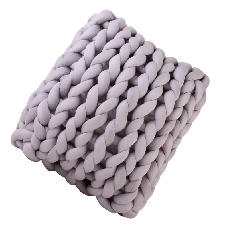 Nordic инновационных ручной Вязанная подушка для Украшения в спальню плюшевые подушки для номер Декор Детская подушка детская позиционер