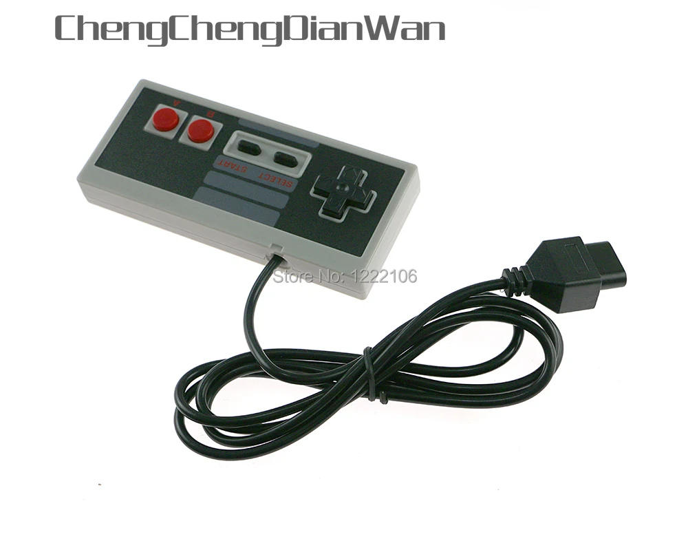 Классический игровой контроллер chengdianwan джойстик для консолей NES NTS (не PAL) классический стиль|joypad|joypad nes |
