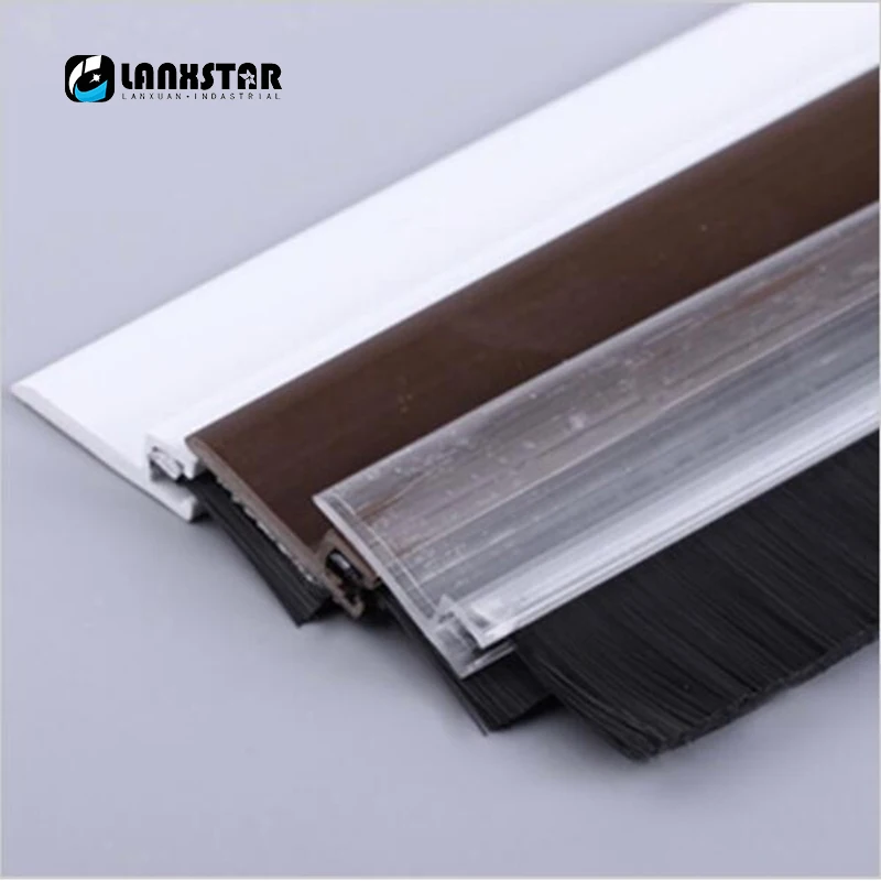 Door Bottom Sealing Strip Self-adhesive Insulation Doors and Windows Dismountable Anti-mosquito Sweep Bottom Brush Seal