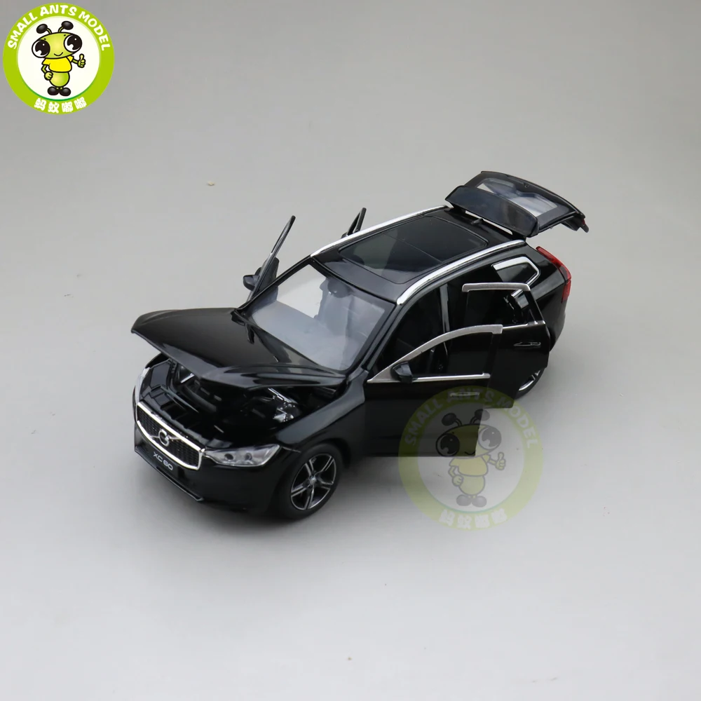 1/32 JACKIEKIM все новые Volvo XC60 литая модель автомобиля игрушка джип для детей Подарки для мальчиков девочек звуковое освещение Вытяните назад