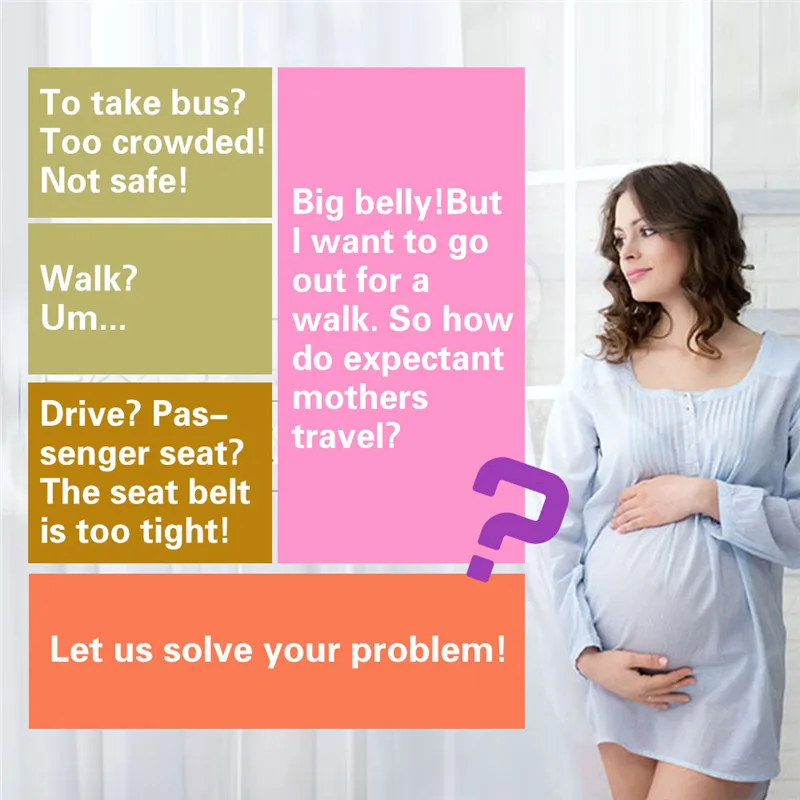 Safety Seat Belt Adjuster for Pregnant Women