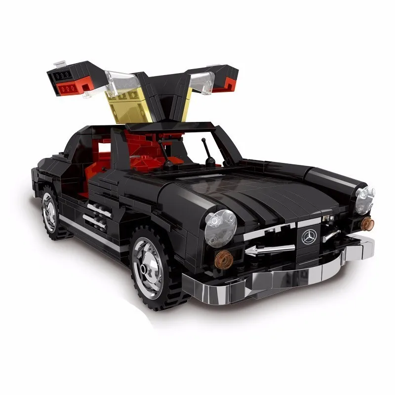 

825pcs Diy Building Blocks The Technic Creative MOC Photpong Car Model Compatible with L Brand Toys for Children Kids Gift