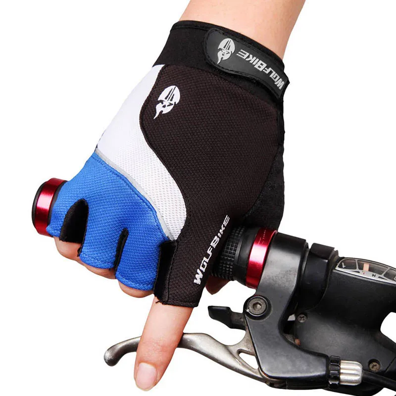 Mountain Road Bicycle Bike Gloves 3D GEL Anti slip Cycling Gloves ves