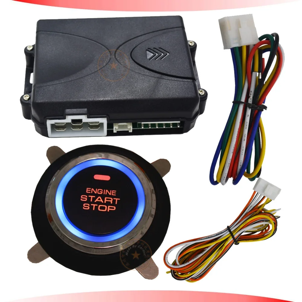 smart push button start stop system for car ignition purpose bypass