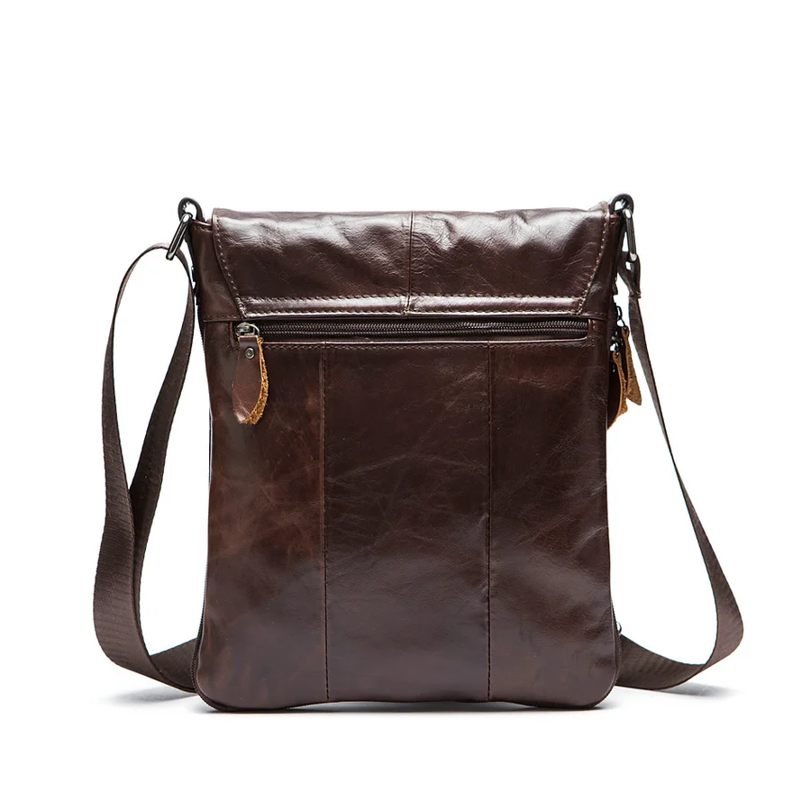 QIAOBAO Натуральная кожа Мужская сумка мужская сумка через плечо мужская кожаная сумка