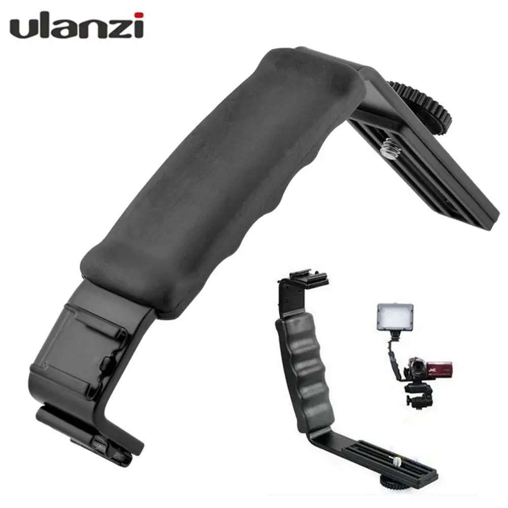 Ulanzi Mic Holder With 2 Hot Shoe For Zhiyun Smooth Q Stabilizer/Feiyu