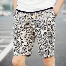 Мужские пляжные шорты с индивидуальным принтом Мужские шорты летние тонкие дышащие удобные повседневные мужские хлопчатобумажные шорты