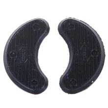 1 пара черных туфель пятка наклейка на подошву противоскользящая резиновая обувь пятка защита обувные наклейки/Уход за ногами