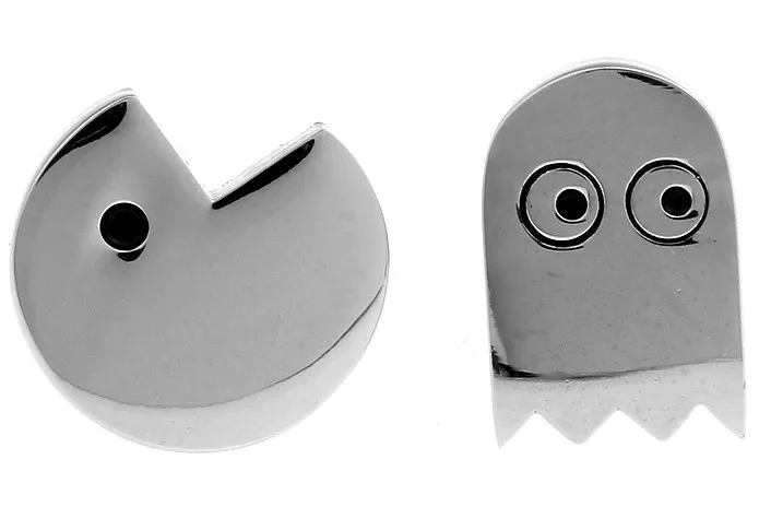Factory-Price-Retail-Cufflinks-For-Men-Brass-Material-Cute-Pacman-Design-Cuff-Links (3)