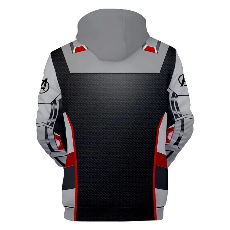 The avengers endgame Marvel Hoodies Men Quantum Realm Cosplay Costume Hooded Avengers Sweatshirts men autumn Fashion 2019 tops