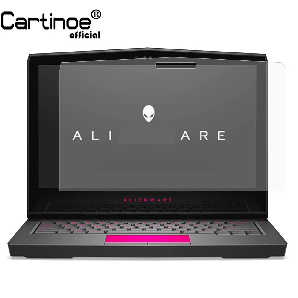 Cartinoe Экран протектор для Alienware 13 R3 Aw13r3 2017 13,3 дюймов ноутбука Тетрадь с антибликовым покрытием матовый ЖК-Экран гвардии пленка, 2 шт