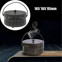 Оцинкованная сталь Mozzie держатель катушки горелка Отпугиватель домашнего искусства Декор