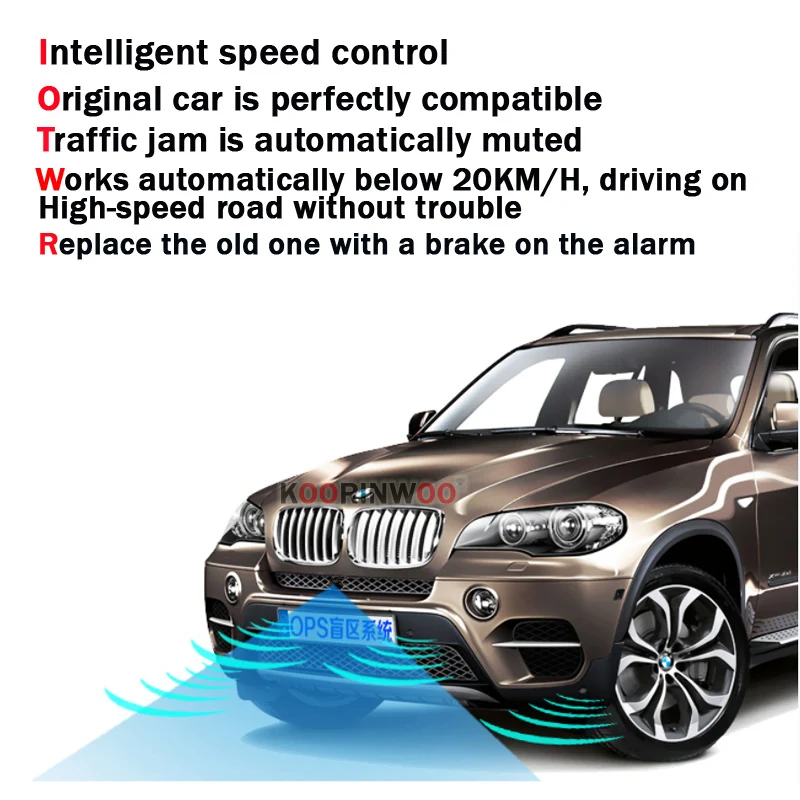 Автомобильная парковочная система Koorinwoo Parkmaster переднего входа OBD видеодатчики