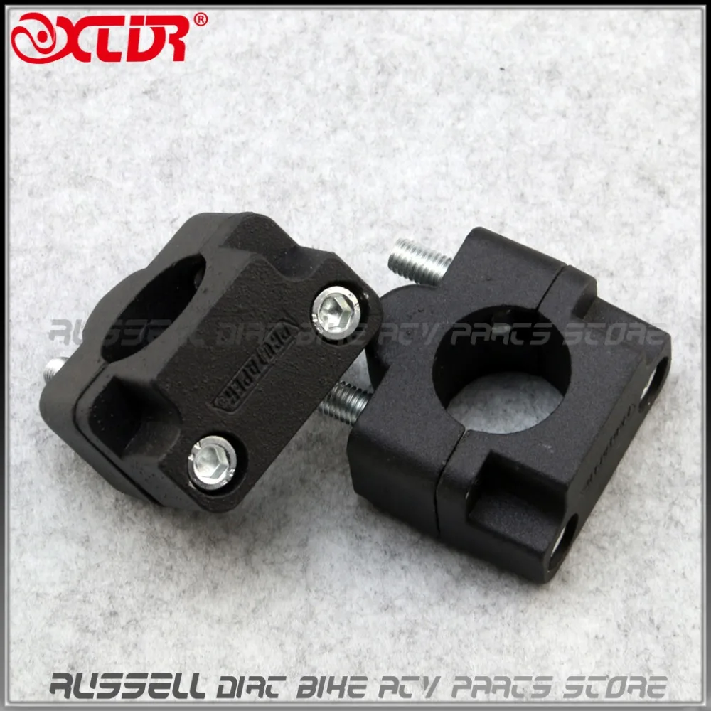 Pro Taper HandleBar Fat Bar Risers Mount Clamp Adapter 7/8 1 1/8