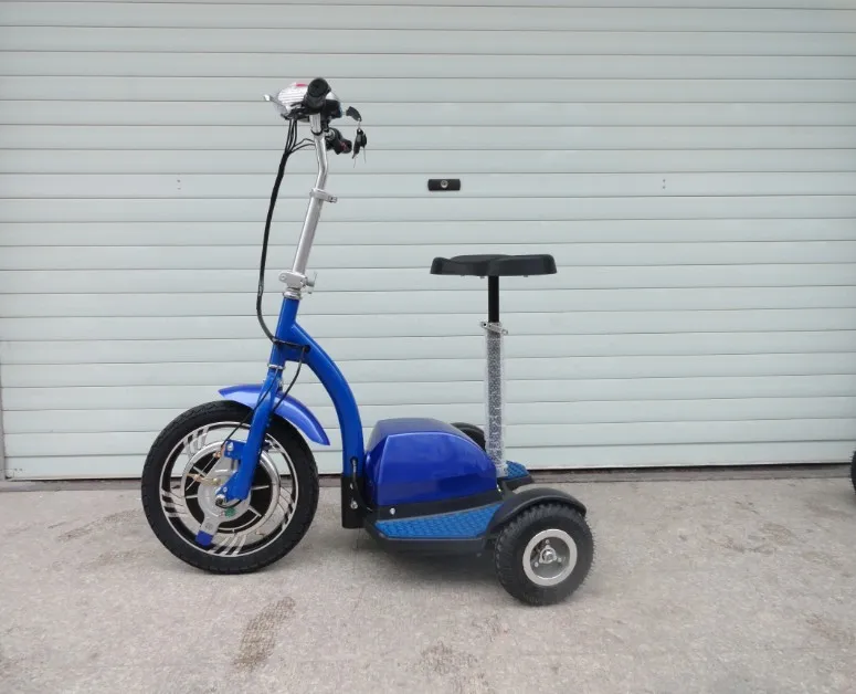 36V 350W электрический скутер тремя самобалансировкой моторизованный электрический скутер езды стоя или размещения вниз без Батарея