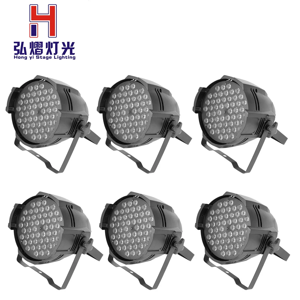 

Professional 54x3w RGB 3in1 par lights RGBW Stage Lighting for DJ club party 6pcs/lot