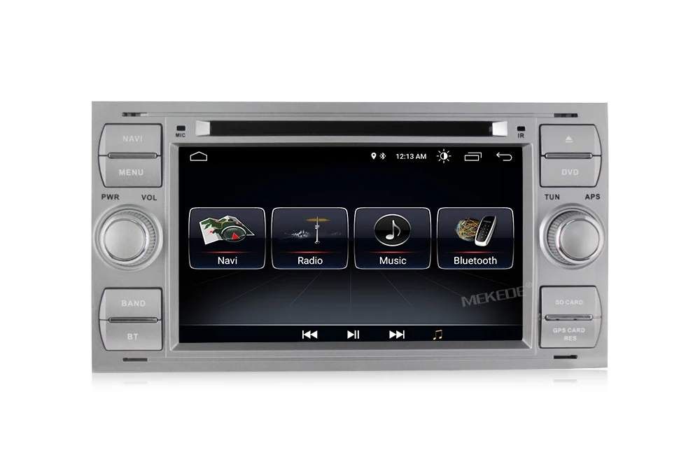 Cheap MEKEDE Pure Android 8.1 Car DVD GPS Navi Player Stereo Radio Audio For Ford Focus 2 Mondeo S C Max Fiesta Galaxy Connect With 21