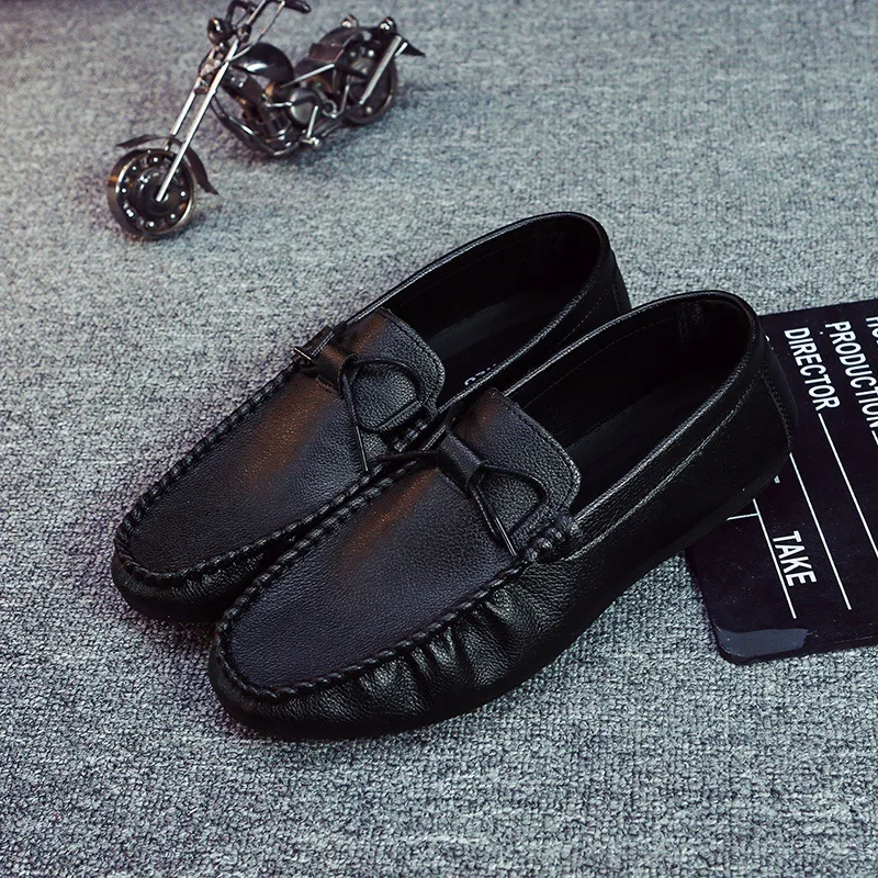 

Free Shipping ! Fashion 2017 New Summer Mens Shoes Pu Leather Casual Shoes Loafers Driving Flats Slip on Shoes Soft Comfortable