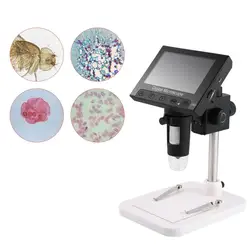1000X USB ЖК-дисплей электронный Микроскоп Цифровой видео микроскоп Камера 4,3 дюймов HD O светодио дный увеличение эндоскопа Камера светодио