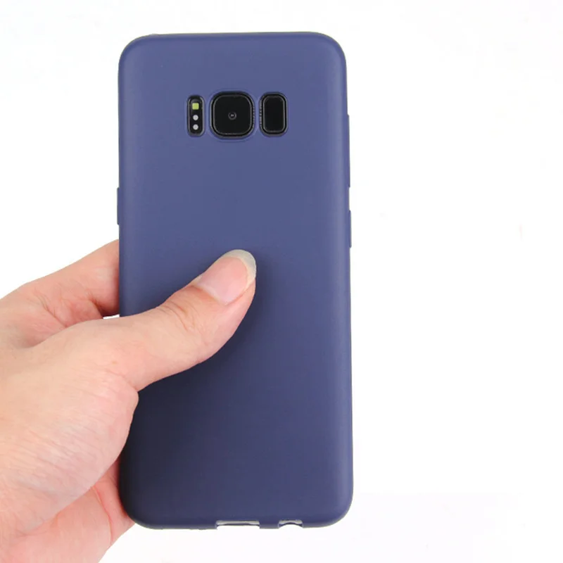 Case for samsung note 9 case for Samsung S8 S9 Note8 Case Soft TPU Silicone Frosted Matte Multi Color Cover Fashion Stylish Case