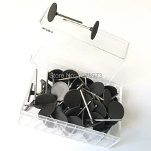 Резиновые полировальные колеса для стоматологические украшения Dremel шлифовальные вращающиеся инструменты диск крупной зернистости RF2362 100 шт./кор