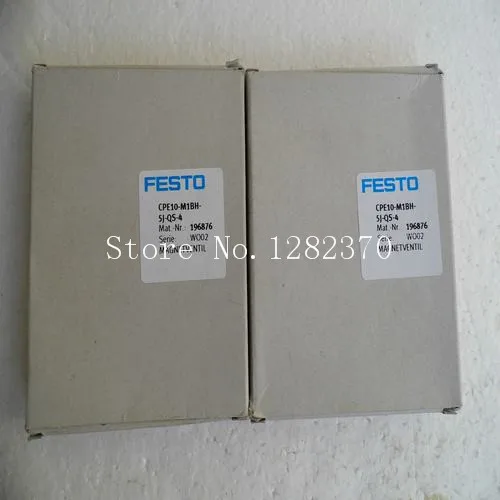 

[SA] New original special sales FESTO solenoid valve CPE10-M1BH-5J-QS-4 196 876 spot
