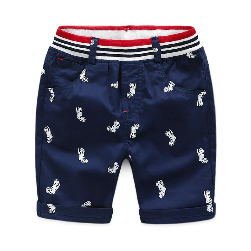 

Children Clothes Kids Knee Length Pants Boys 2017 Summer Fashion Motorcycle Casual Shorts Boy Kids Elastic Waist Short Pants