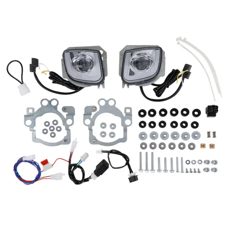  Motorcycle Front Turn Signal Blinker and LED Turn Signal Driving Fog Light For Honda Goldwing GL180 - 32979871110