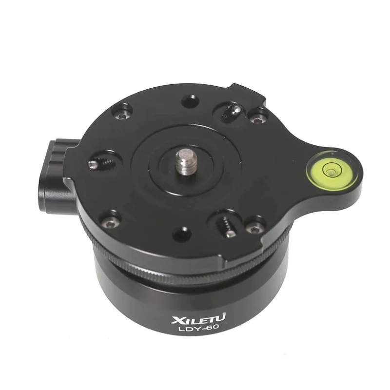  XILETU LDY-60 Tripod Head Panoramic platform horizontal adjustment platform professional hemisphere