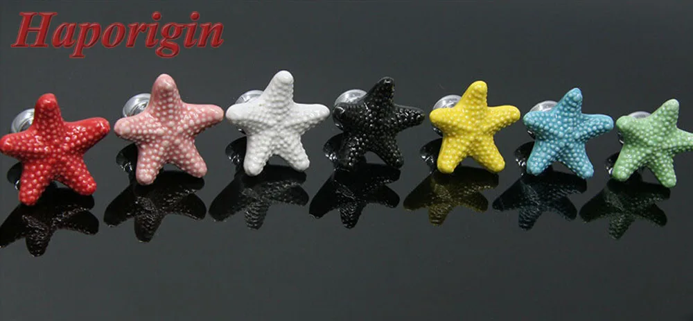 Starfish Cabinet Drawer Knobs 4