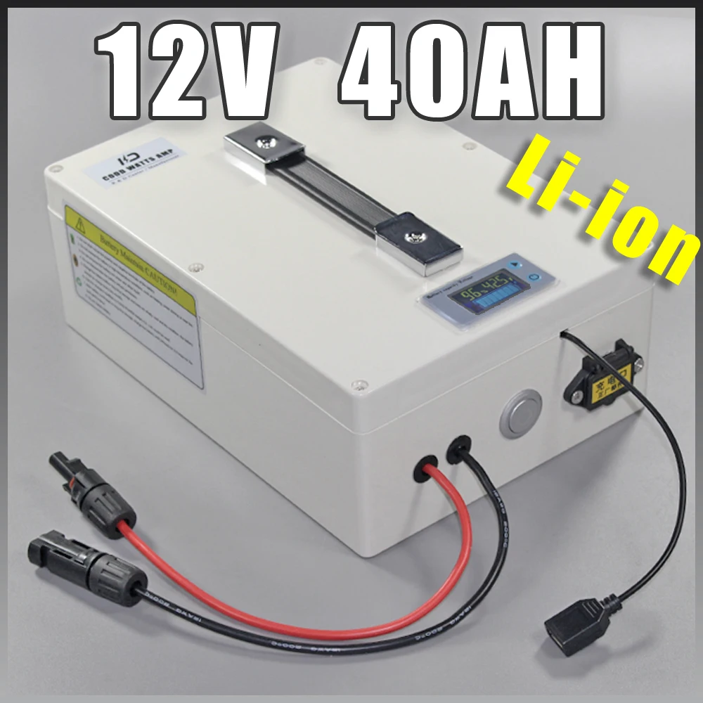 12V 40Ah Golf Car Lithium ion battery electric bike Protable battery