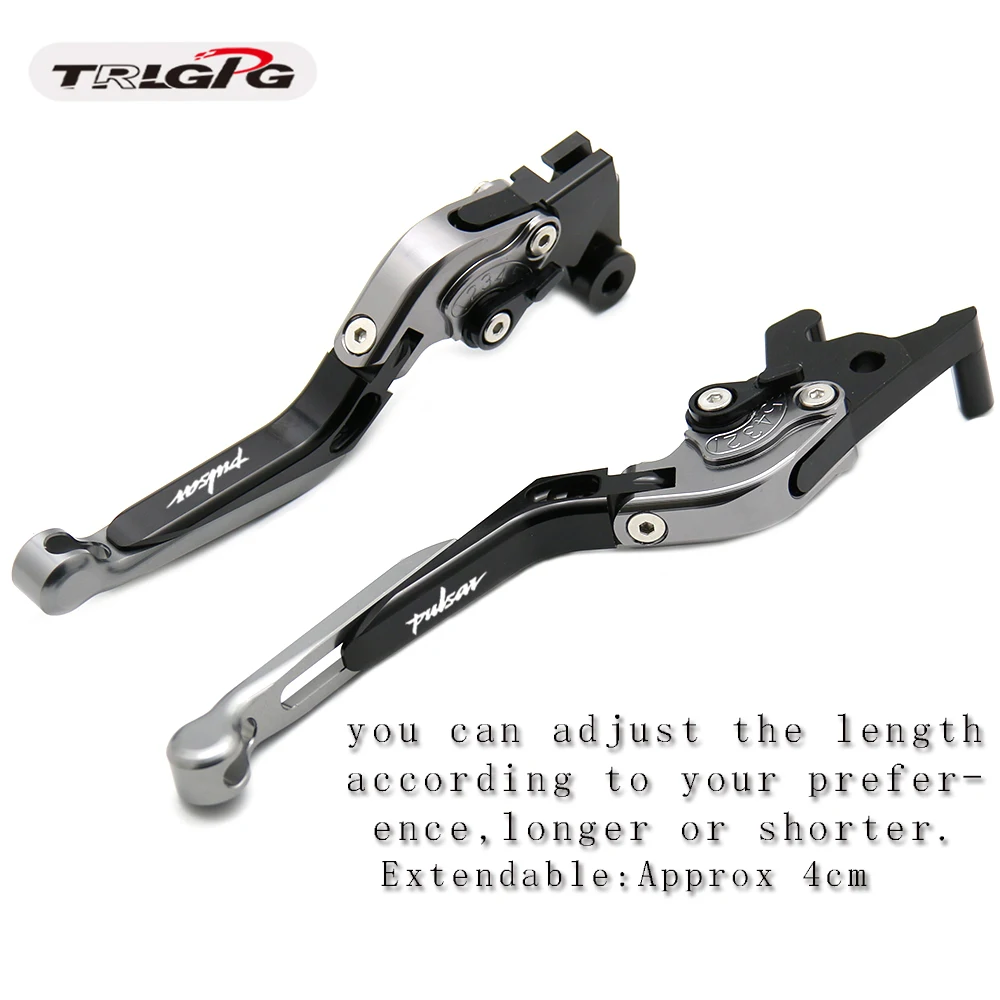 Brake Clutch Levers For Bajaj Pulsar 200 NS/200 RS/200 AS Retro Lever Extendable Folding Lever Motorcycle Accessories Adjustable