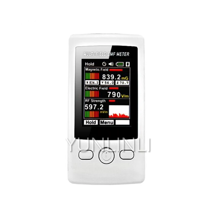 

3-axis Electromagnetic Field Measuring Instrument Multi-function High And Low Frequency Electromagnetic Radiation Detector TM190