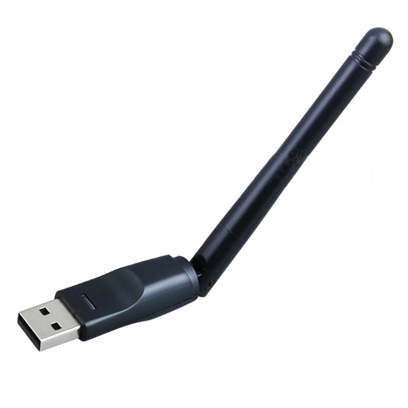 Chielecna Горячая Ralink RT5370 150M USB 2,0 WiFi беспроводная сетевая карта 802,11 b/g/n LAN адаптер с поворотная антенна