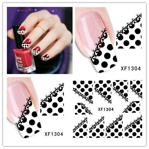 

Fashion New Style Water Transfer 1 Sheet 3D Design Tips Nail Art Decorations Nail Sticker Manicure Nail Decal Nail Tools
