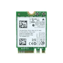 Intel 7265 AC двухдиапазонный беспроводной-AC 7265 7265NGW 7265 AC intel7265 BT4.0 867 Мбит/с NGFF M2 беспроводная сетевая карта