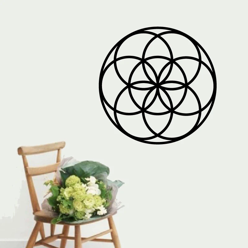 Seed of Life Wall Decal Living Room Decor