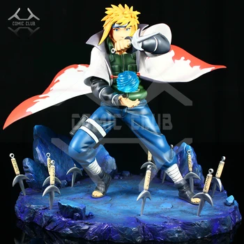 

COMIC CLUB Anime Naruto 32cm Namikaze Minato Resin GK PVC Action Figure Model Statue High Quality