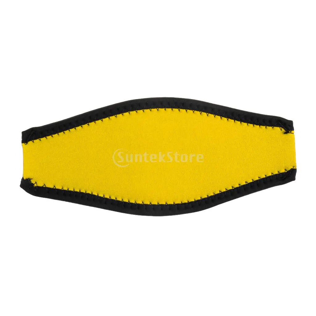 Neoprene Adult Scuba Diving Dive Snorkeling Mask Strap Cover Comfort Padded Protection Hair Wrap Gear Accessory - Various Colors