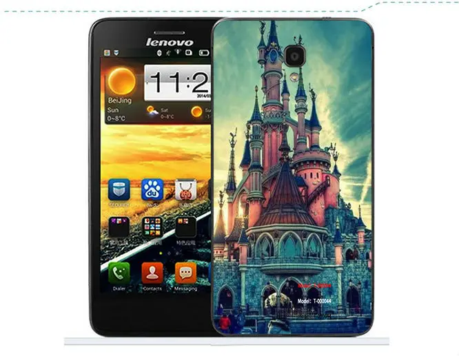 High Quality flip PVC Case for Lenovo A516 cover |