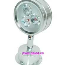 Высокая мощность, хорошее качество, в помещении 3 W Светодиодный прожектор, светодиодный Угловой фонарь, DS-06-54-3W, 110V-250VAC, 2 года гарантии, чип edison