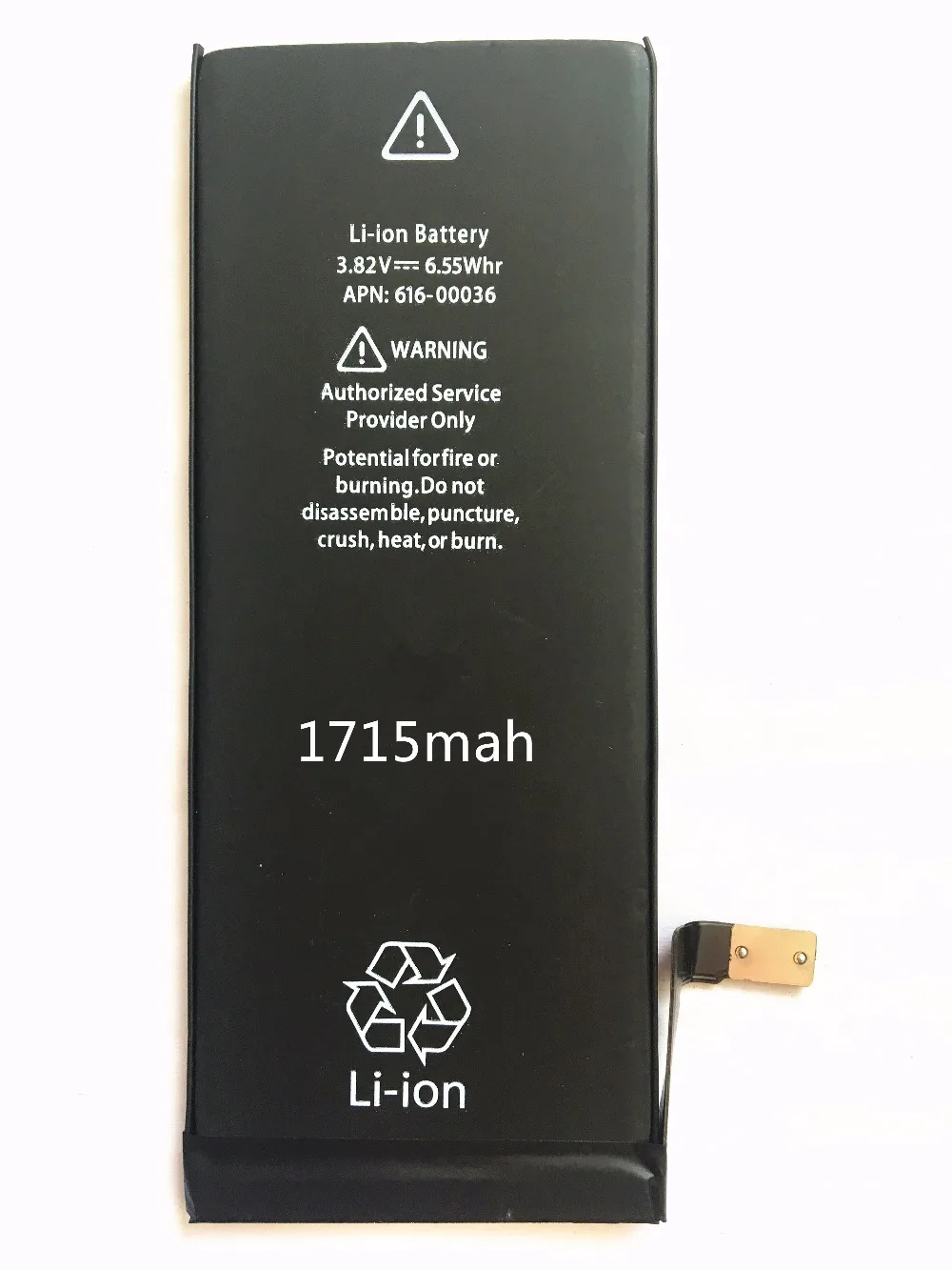 Новинка для iPhone 6S батарея внутренняя Замена батареи 3,82 V 1715mah батарея для iPhone 6S с ремонтным набором инструментов
