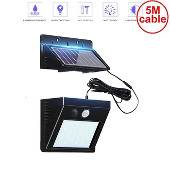 

30 leds solar light split panel bulb strips led lamp motion waterproof flame torch deck wall patio security emergency deck fence