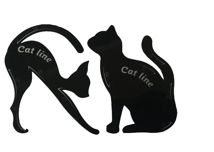

2Pcs Women Cat Line Pro Eye Makeup Tool Eyeliner Stencils Template Shaper Model