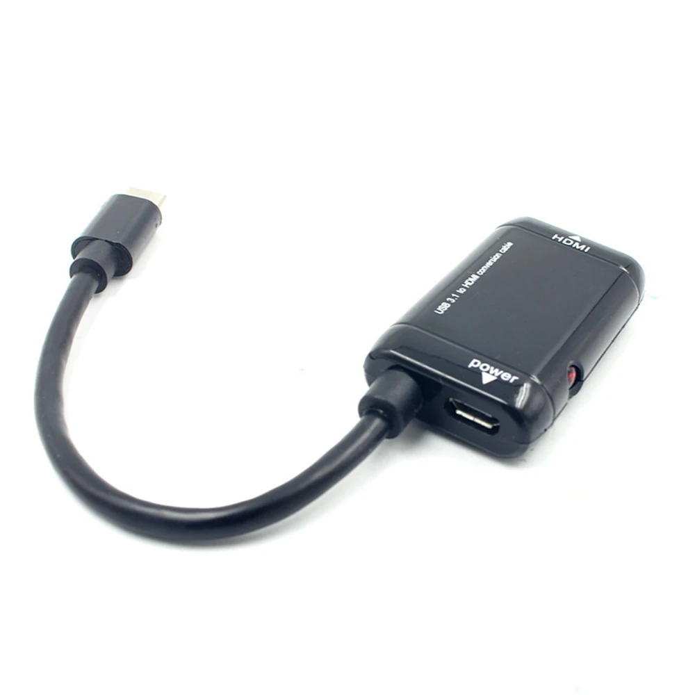 USB C Тип для HDMI адаптер 3 1 кабель MHL Android сотовый телефон планшетный конвертер