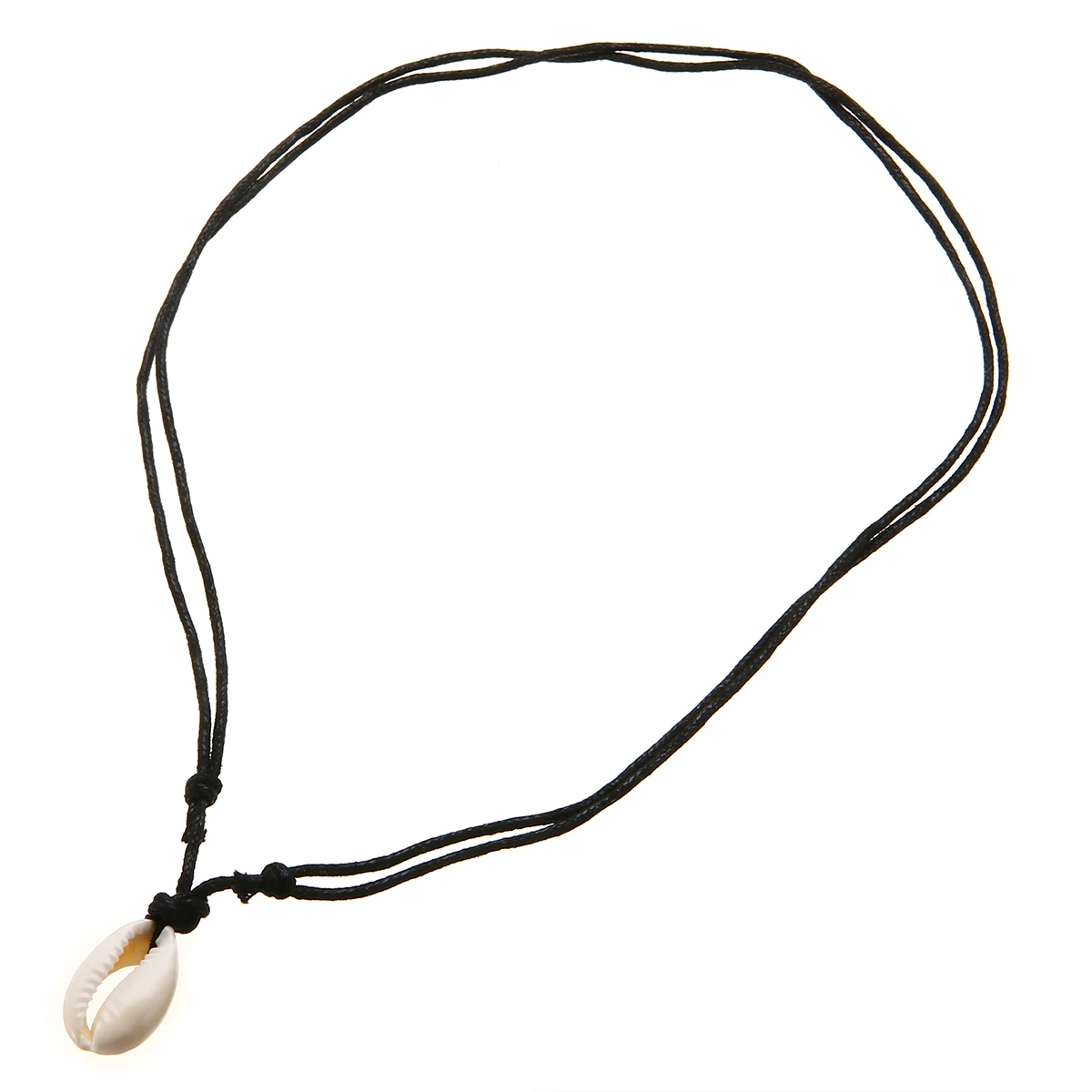 

Sainio Sea Shell Collar Choker Necklace Boho Black Rope Seashell Pendant Necklaces For Women Bohemian Jewelry